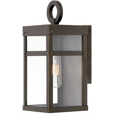 Hinkley Porter 1 - Light Outdoor Wall in Oil Rubbed Bronze Hinkley Porter 1 - Light Outdoor Wall in Oil Rubbed Bronze
