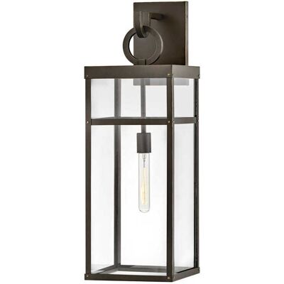 Hinkley Porter 1 - Light Outdoor Wall in Oil Rubbed Bronze Hinkley Porter 1 - Light Outdoor Wall in Oil Rubbed Bronze