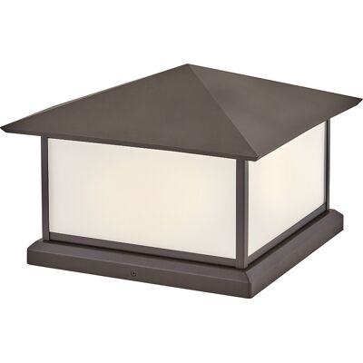 Hinkley 2-Light Outdoor Post Light in Textured Oil Rubbed Bronze Hinkley 2-Light Outdoor Post Light in Textured Oil Rubbed Bronze