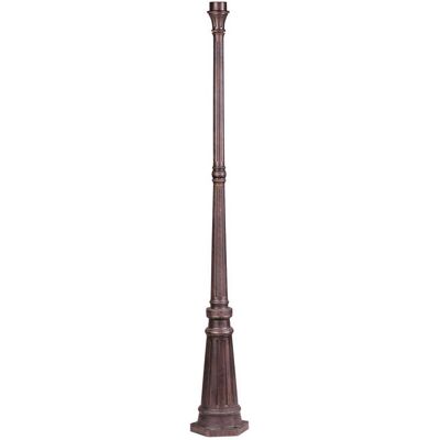 Livex Lighting Outdoor Cast Aluminum Posts Imperial Bronze Post Light Livex Lighting Outdoor Cast Aluminum Posts Imperial Bronze Post Light