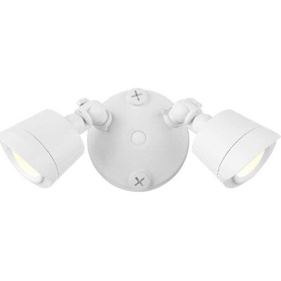 Savoy House 2-Light Outdoor Double Flood Light in White Savoy House 2-Light Outdoor Double Flood Light in White