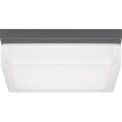 Visual Comfort Modern Boxie 1 - Light Outdoor Ceiling in Charcoal Visual Comfort Modern Boxie 1 - Light Outdoor Ceiling in Charcoal