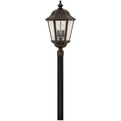 Hinkley Edgewater Outdoor Post Light in Oil Rubbed Bronze Hinkley Edgewater Outdoor Post Light in Oil Rubbed Bronze