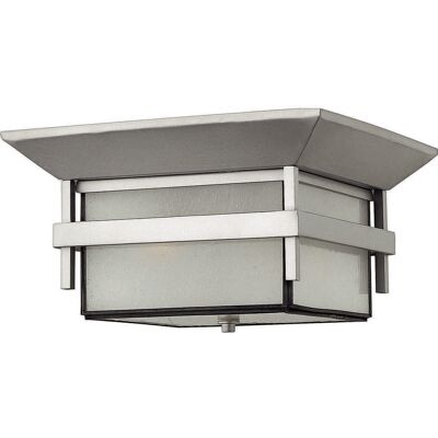 Hinkley Harbor Outdoor Ceiling Light in Titanium Hinkley Harbor Outdoor Ceiling Light in Titanium