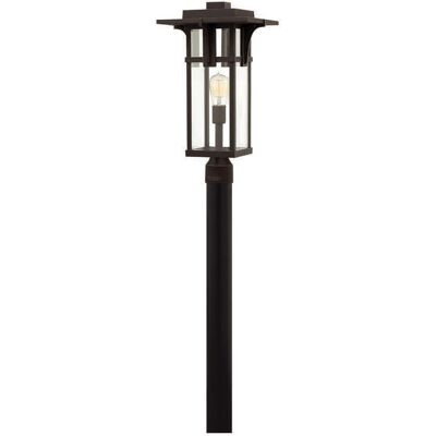 Hinkley Manhattan Outdoor Post Light in Oil Rubbed Bronze Hinkley Manhattan Outdoor Post Light in Oil Rubbed Bronze