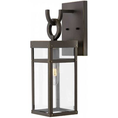 Hinkley Porter Outdoor Wall Light in Oil Rubbed Bronze Hinkley Porter Outdoor Wall Light in Oil Rubbed Bronze