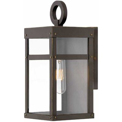 Hinkley Porter Outdoor Wall Light in Oil Rubbed Bronze Hinkley Porter Outdoor Wall Light in Oil Rubbed Bronze