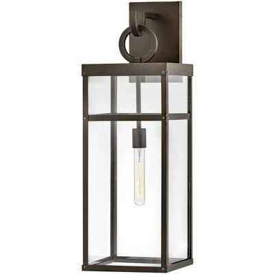 Hinkley Porter 1 - Light Outdoor Wall in Oil Rubbed Bronze Hinkley Porter 1 - Light Outdoor Wall in Oil Rubbed Bronze
