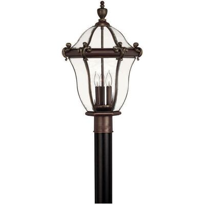 Hinkley San Clemente Outdoor Post Light in Copper Bronze Hinkley San Clemente Outdoor Post Light in Copper Bronze