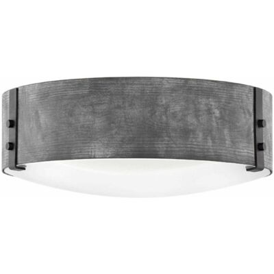 Hinkley Sawyer Outdoor Ceiling Light in Aged Zinc Hinkley Sawyer Outdoor Ceiling Light in Aged Zinc