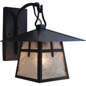 Arroyo Craftsman Carmel Outdoor Wall Light in Black