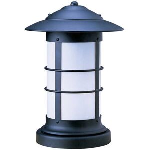 Arroyo Craftsman Newport Outdoor Post Light in Black