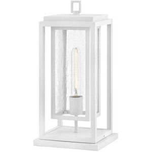 Hinkley Republic 1 - Light Outdoor Post in Textured White