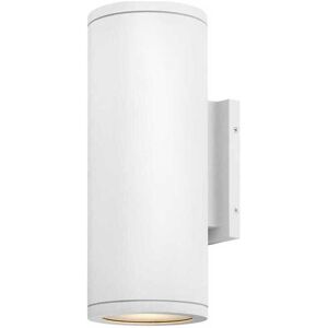 Hinkley Silo 2 - Light Outdoor Wall in Textured White