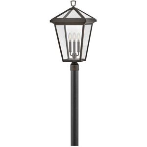 Hinkley Alford Place 3 - Light Outdoor Post in Oil Rubbed Bronze