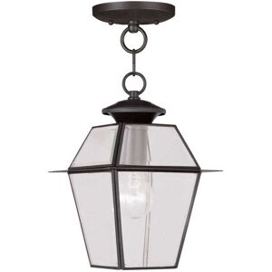 Livex Lighting Westover 1 - Light Outdoor Hanging in Bronze