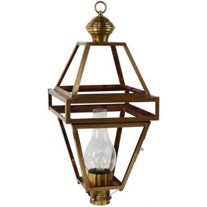 Northeast Lantern Boston Outdoor Post Light in Brass