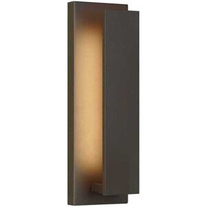 Visual Comfort Modern Nate 1-Light Outdoor Wall Light in Bronze