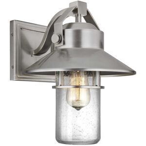 Visual Comfort Studio Boynton 1 - Light Outdoor Wall in Painted Brushed Steel