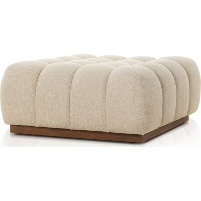 Four Hands Outdoor Solano Teak Cushion Ottoman Four Hands Outdoor Solano Teak Cushion Ottoman