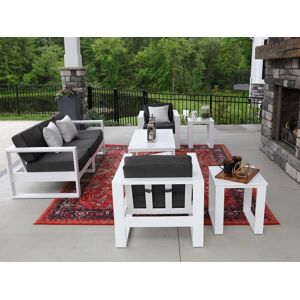 Berlin Gardens Nordic Recycled Plastic Outdoor Patio Lounge Set