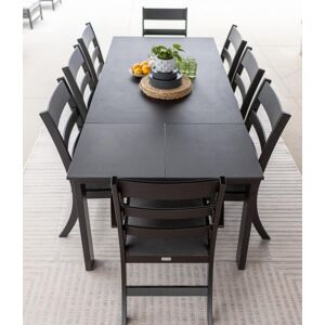 Berlin Gardens Parker Recycled Plastic Outdoor Patio Dining Set