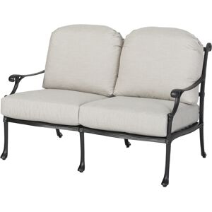 Gensun Michigan Cast Aluminum Outdoor Loveseat - Knock Down - No Cushion