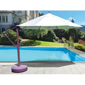 Galtech Quick Ship Cantilever Aluminum 13 Foot Octagon Manual Lift Outdoor Umbrella