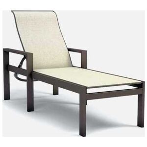 Homecrest Grace Sling Aluminum Adjustable Outdoor Chaise Lounge