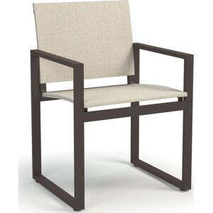 Homecrest Allure Aluminum Sling Outdoor Dining Arm Chair