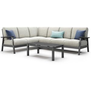 Homecrest Revive Modular Aluminum Cushion Sectional Patio Lounge Set