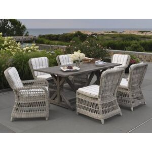 Kingsley Bate Southampton Wicker Dining Set