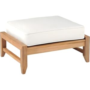 Kingsley Bate Somerset Teak Cushion Ottoman