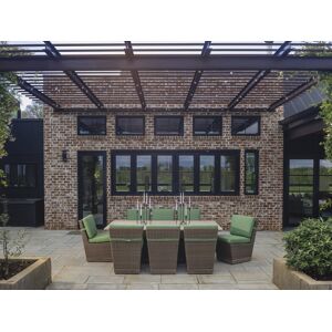 Lloyd Flanders Charisma Aluminum Wicker Lounge Set