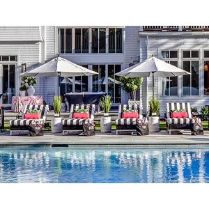 Lloyd Flanders Elements Steel Wicker Patio Lounge Set