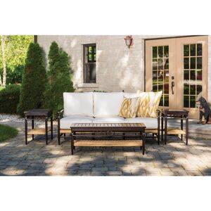 Lloyd Flanders Low Country Aluminum Outdoor Lounge Set