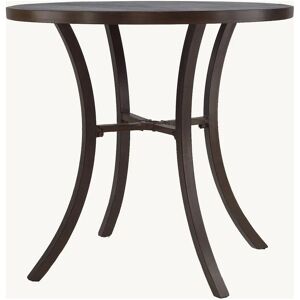 Castelle Natures Wood Aluminum Round Coffee Fire Pit Table