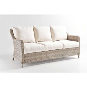 South Sea Rattan Mayfair Wicker Pebble Outdoor Patio Sofa