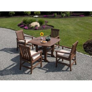 Seaside Casual Portsmouth Recycled Plastic Outdoor Dining Set