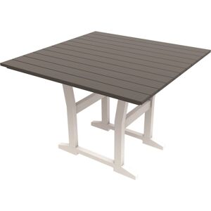 Seaside Casual Coastline Recycled Plastic Cafe Fusion Square Patio Dining Table