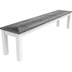 Seaside Casual Greenwich Recycled Plastic Woven Dining Patio Bench