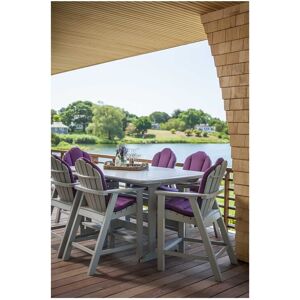 Seaside Casual Classic Adirondack Recycled Plastic Counter Set