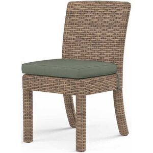 Sunset West Havana Tobacco Wicker Cushion Dining Chair