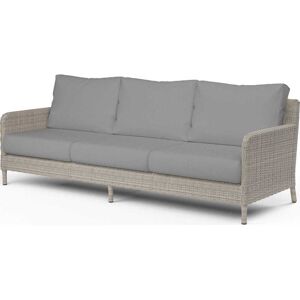 Sunset West Manhattan Gray Wicker Cushion Sofa