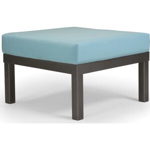 Telescope Casual Ashbee Sectional Cushion Cast Aluminum Patio Ottoman