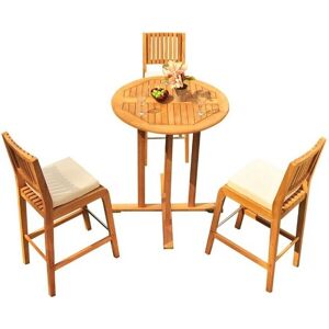 Teak Smith Maldives 4 Piece Bar Set