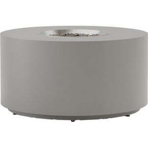 Tropitone Huntington Aluminum Round Fire Pit Table