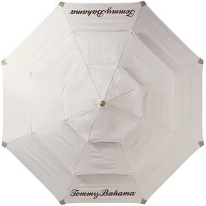 Tommy Bahama Outdoor Alfresco Living Wood 11 Foot Pully Lift Umbrella