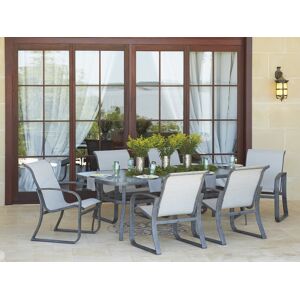 Woodard Cayman Isle Sling Aluminum Patio Dining Set