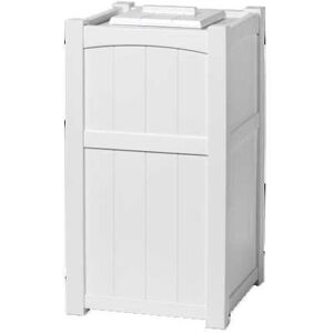 Seaside Casual Wickford Accessory Group Recycled Plastic Trash Receptacle